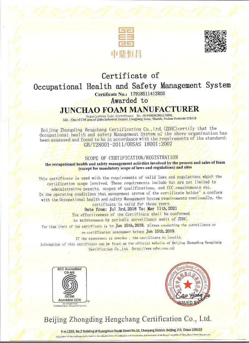 Occupation Health Safety Management System